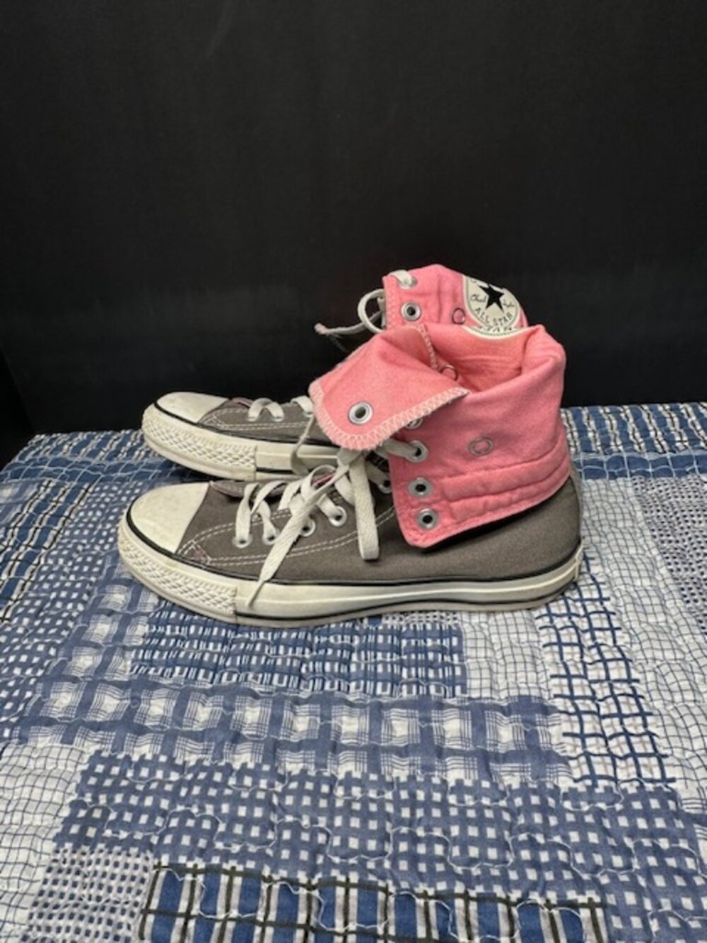 Converse All Star XX-HI Fold Down Woman's Size 8 (Men's 6) - Picture 8 of 12